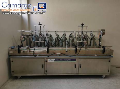 Envasadora autom�tica para l�quidos 10 bicos Cetro