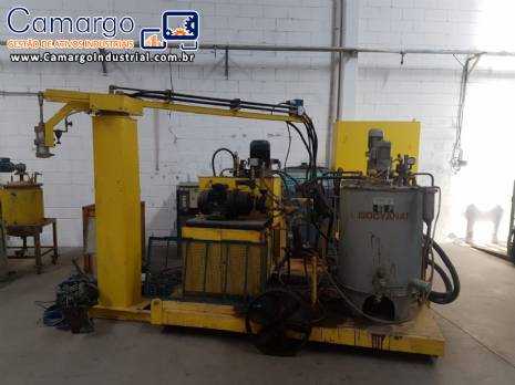 Injetora de poliuretano alta press�o Elastogran