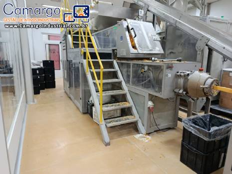 Extrusora de sabonete Mazbra Tech 1500 kg / h