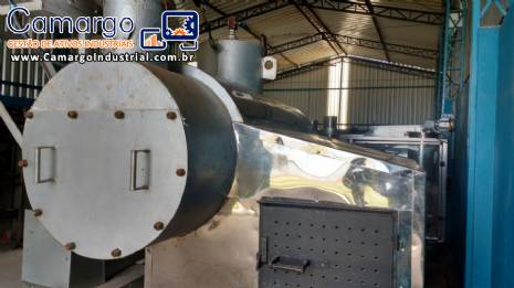 Caldeira � lenha 400 kg h W.V.W