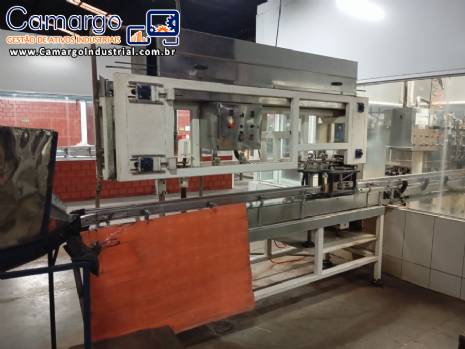 Lavadora rinser tipo balo para garrafas Zegla