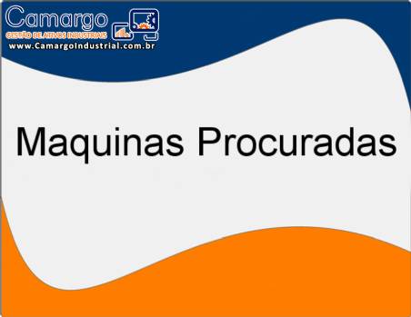 Procura-se: Plaina de arrasto para retificar chapas de a�o.
