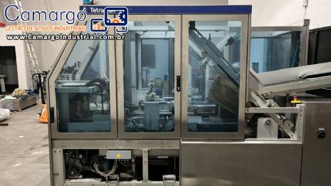 Empacotadora encaixotadora automtica de embalagens cartonadas Tetra Pak Cardboard Packer