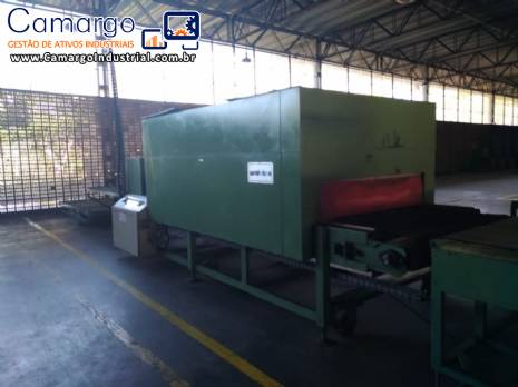 Embaladora t�nel de encolhimento para 50 kg Weldotron