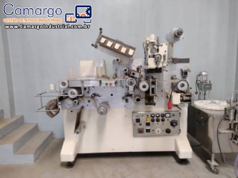 Blistadeira autom�tica tipo Pharmapack