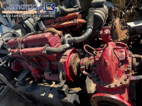 Motor estacion�rio a diesel com bomba anti-chamas Scania 308 CV