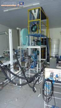 M�quina autom�tica de fraldas descart�veis infantis